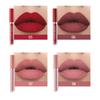 Women New Style Makeup 12 Color Matte Lip Glaze Set Matte Waterproof Non-stick Cup Air Velvet Lip Gloss Lipstick Blush
