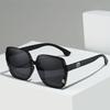 Брендовые Солнцезащитные Очки Женские Квадратные Классические Большая Рама Модные Мужские Прямоугольные Дизайн с Буквами Ретро Солнцезащитные Очки UV400