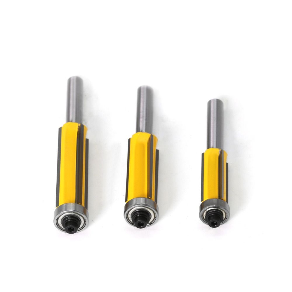 8mm Shank Trimming Cutter Carbide Slotting Cutter Convenient Milling Cutter Woodworking
