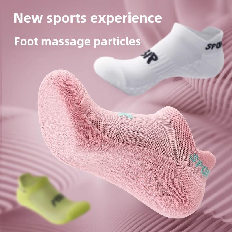 5 пар женских хлопковых носков с толстой мочалкой для марафона, профессиональных спортивных носков для бега
