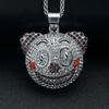Hip-hop Fashion Light Luxury Clown Shiny Street All-match Pendant Necklace