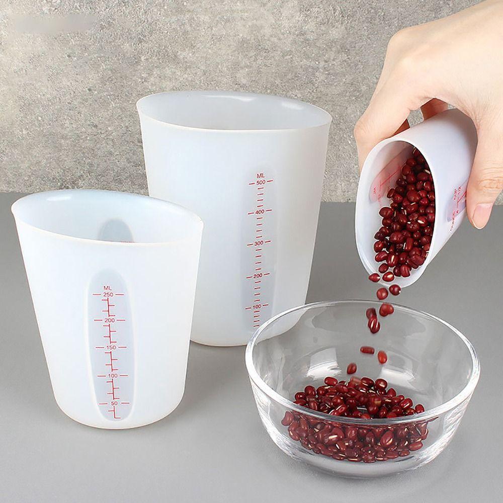 1Pcs with Scale Epoxy Resin Glue Mixing Cup Handmade Milk Cup For Jewelry Making Baking Tool