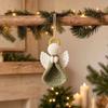 Wings Girl Crochet Angel DIY Kit Handmade Knitted Angel Pendant  Christmas Tree