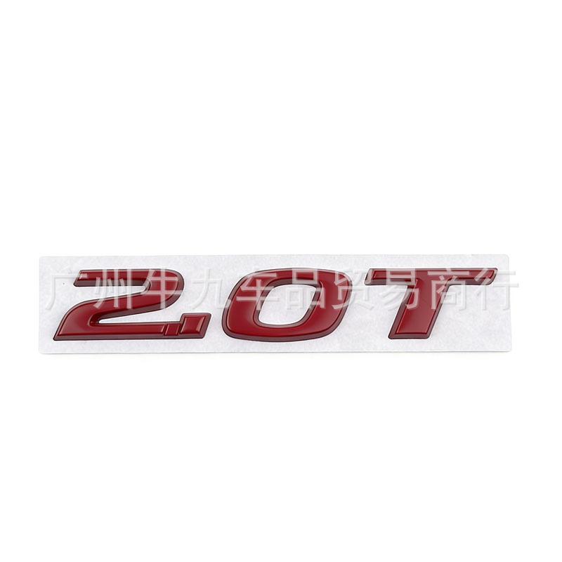 Suitable for the US version of CRV 10th generation Civic Accord, split metal car logo modified 2.0T SPORT rear standard
