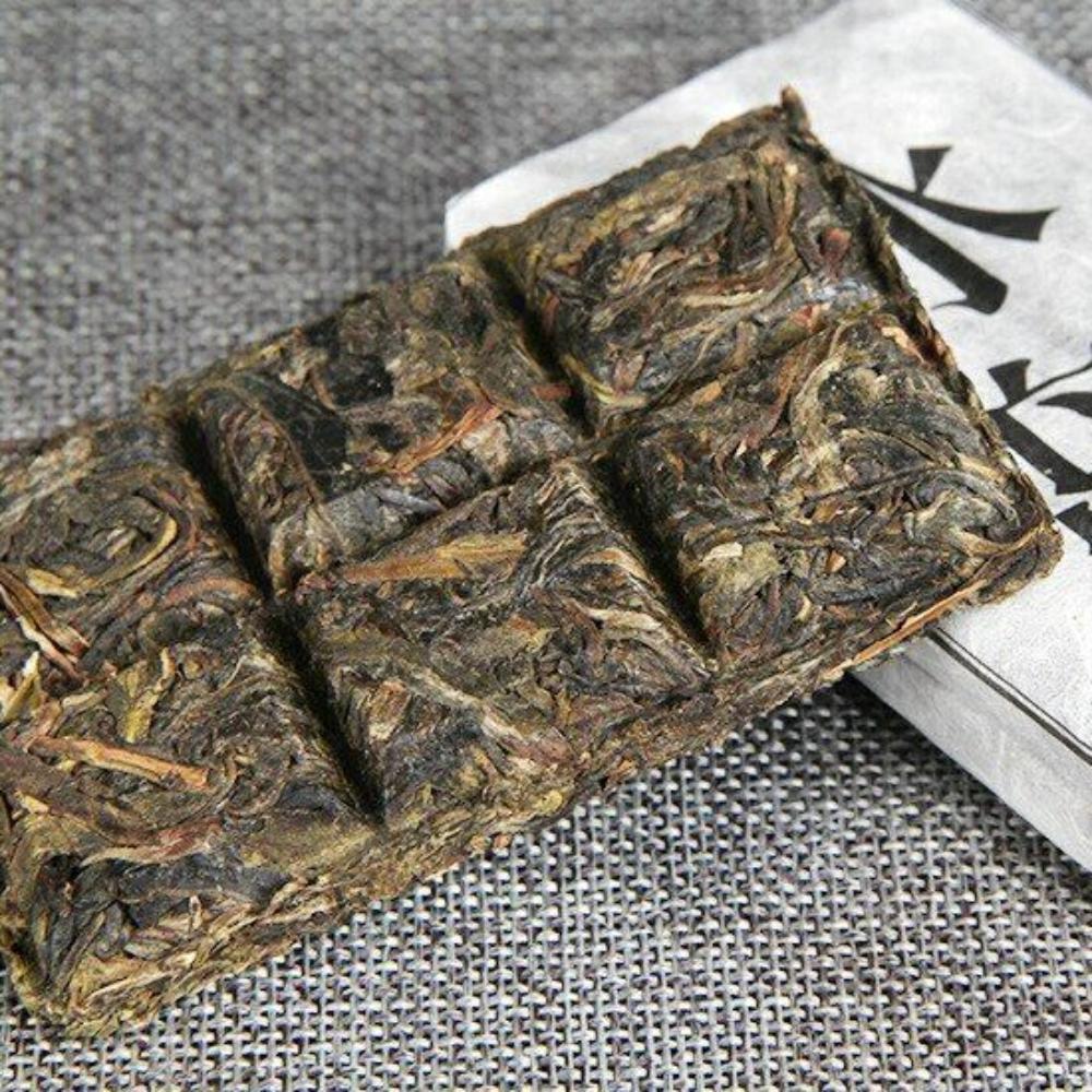Chinese Yunnan Mini Shen Puer Tea Brick 50g/pc Little Raw Puer Tea