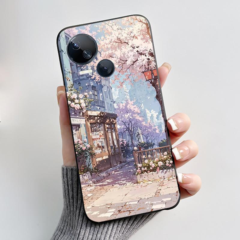 Чехол для телефона Tecno Spark 10 5G KI8 Эстетичный Роскошный Милый Крутой Для Мальчиков Девочек Черный Матовый Мягкий Силикон Задняя Крышка TPU Оболочка