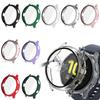 Чехол+Стекло для Samsung Galaxy Watch Active 2 44мм 40мм Накладка Бампер Аксессуары Защитник Полное Покрытие Матовая Защита Экрана
