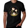 Tiny house among flowers TShirt Durable Work Wear TShirt