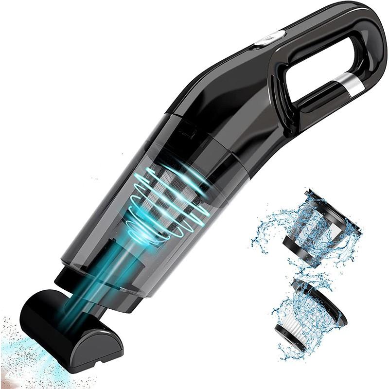 Новый беспроводной автомобильный пылесос 10000Pa бытовой пылесос с большим всасыванием ручной мини-мощный автомобильный пылесос с сухим и влажным разделением