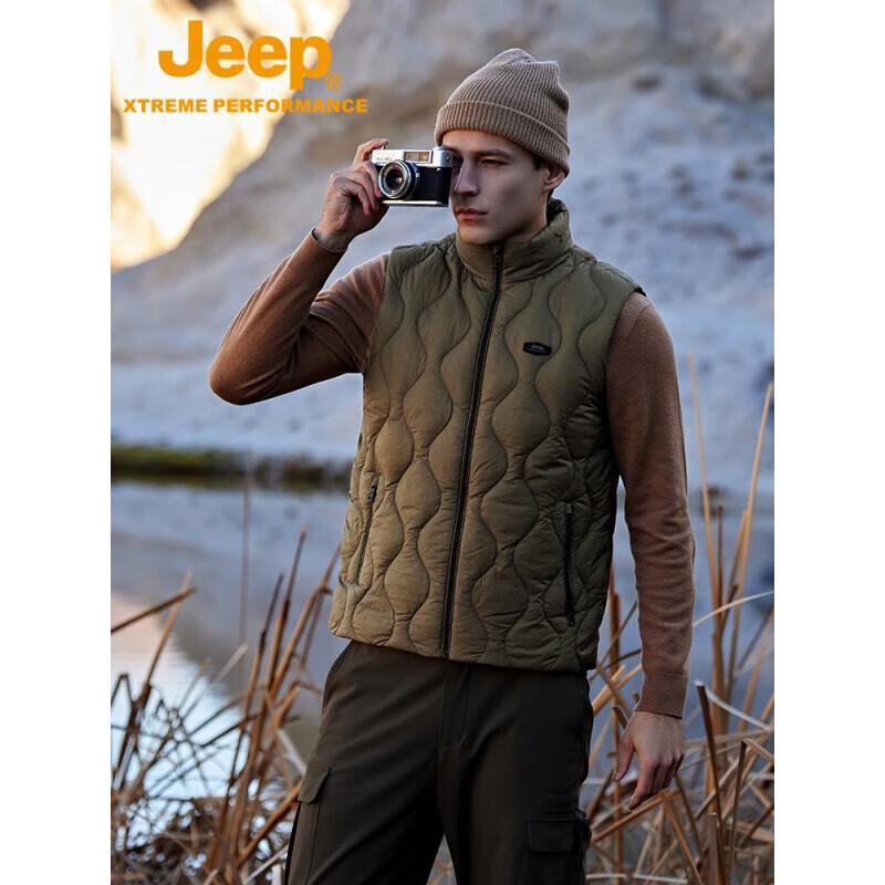 Jeep Унисекс Теплый жилет для улицы