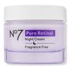 No7 Чистый ретинол Ночной восстанавливающий крем 1,69 унции