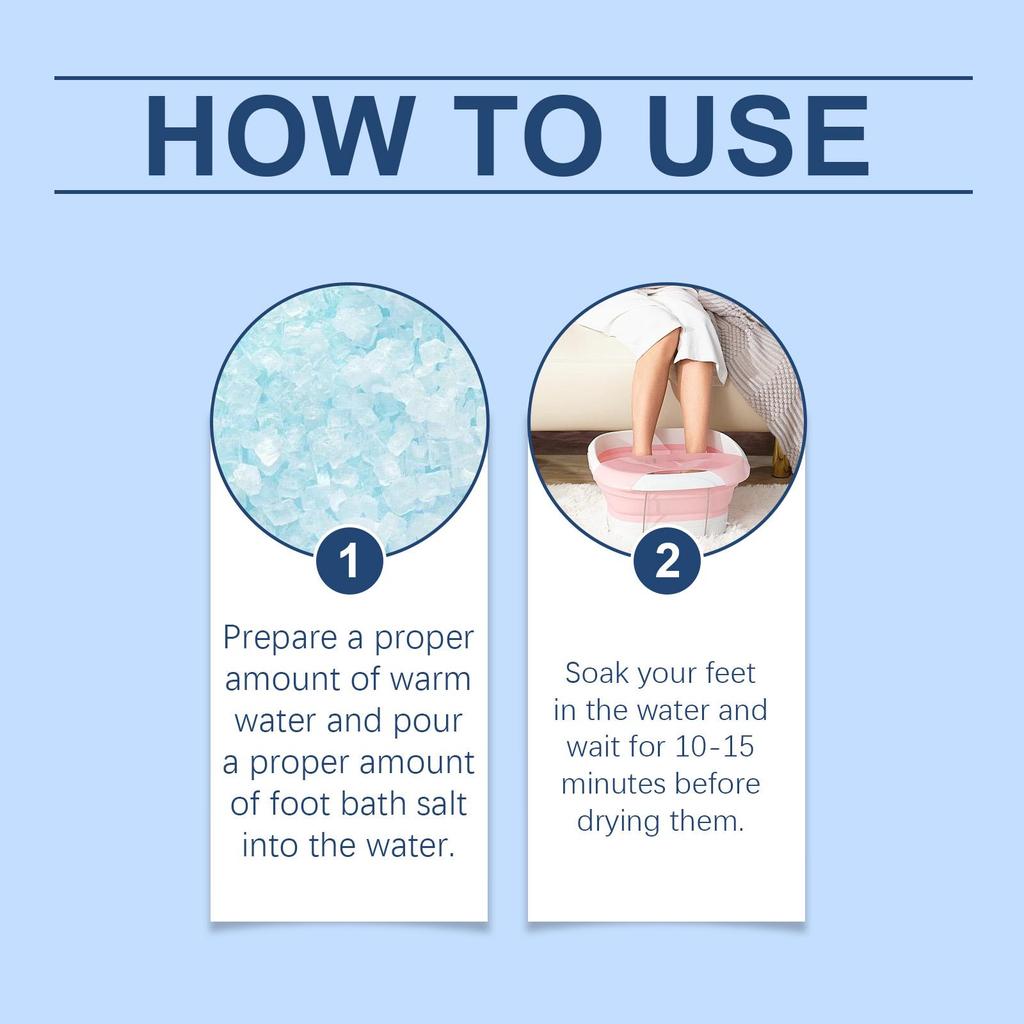 South Moon Slimming Essential Oil Foot Bath SaltBody Contouring Foot Bath SaltGentle Foot Bath Salt