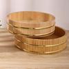 Creative Rice Sushi Bowl Bucket Tub Reusable Japanese Steamer Barrel Wood Box  Snack Fruit Candies