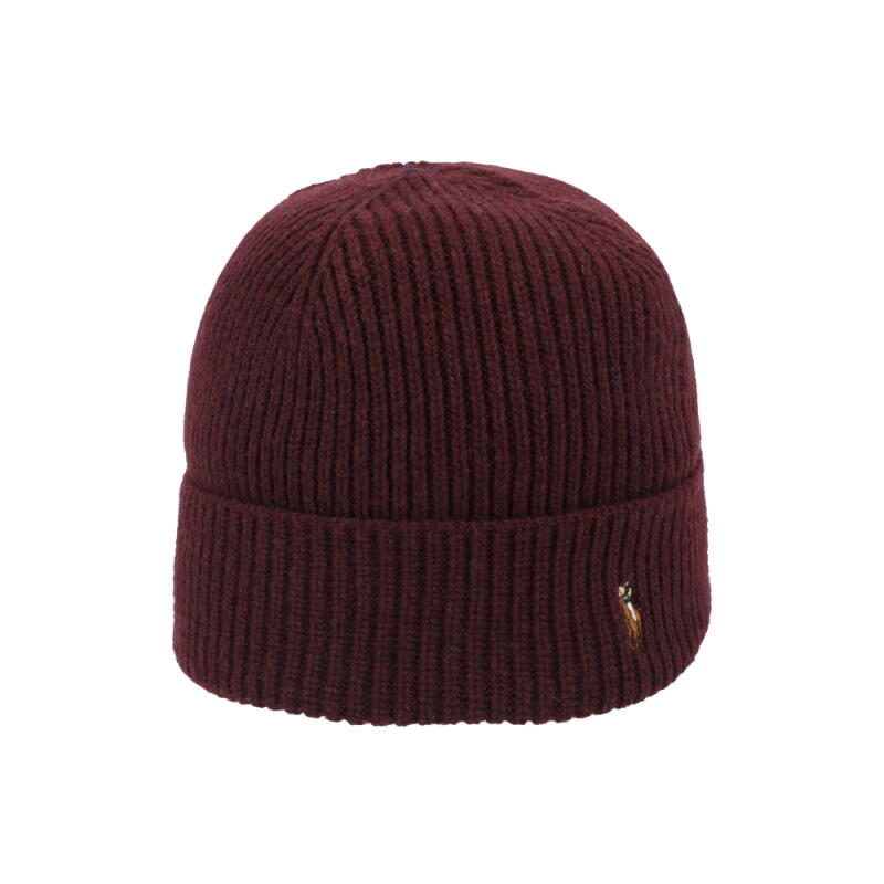 Шапка-бини Polo Ralph Lauren с вышитым пони из шерсти PC1564-661