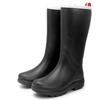 Новые японские женские простые средние и высокие резиновые сапоги