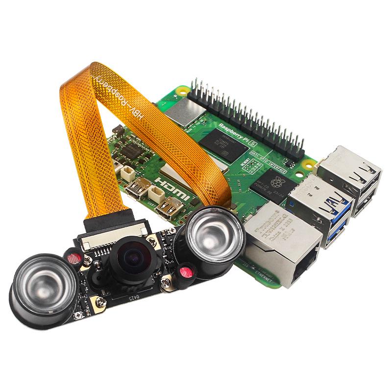 Камера ночного видения с ИК-подсветкой 8 Мп 5-го поколения для Raspberry Pi с чипом Sony IMX219, модуль CSI