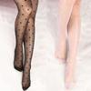 Женские сексуальные чулки с принтом сердечек, винтажные сетчатые колготки, элегантные прозрачные чулки, модная трендовая одежда для вечеринок