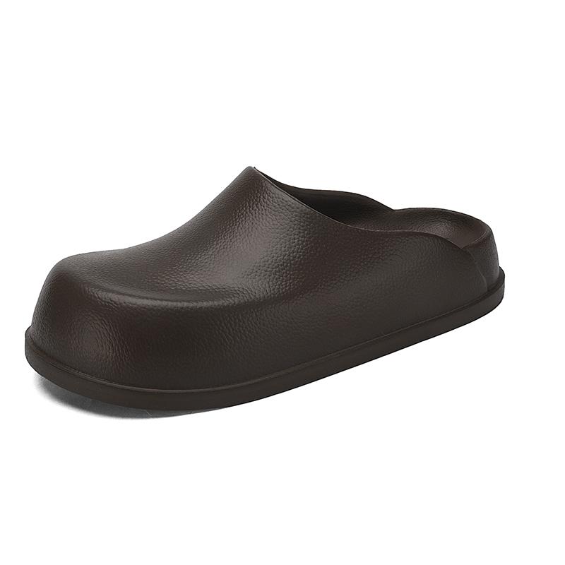Mens And Women'S Closed-Toe Slide Shoes, Summertime Chef Working Footwear, Easy Slip-On, Anti-Skid, Waterproof, Oil-Resistant, Wear-Resistant, Shoes