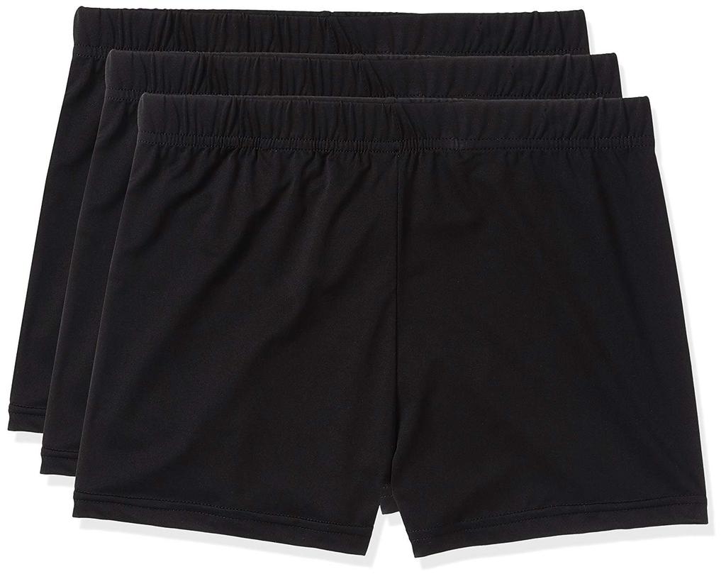 Super Smooth Thin Black Inner Pants of Sizes [SRrabbit] Stretchy! Pants, Half-Length Leggings, Women's (Set 3, M-L)