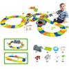 Children's DIY Electric Racing Car & LED Train Educational Toy Set