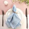 2PCS Soft Cotton Cloth Napkins 42x42cm Gauze Napkins Table Towels Bamboo Knot Napkins  Restaurant