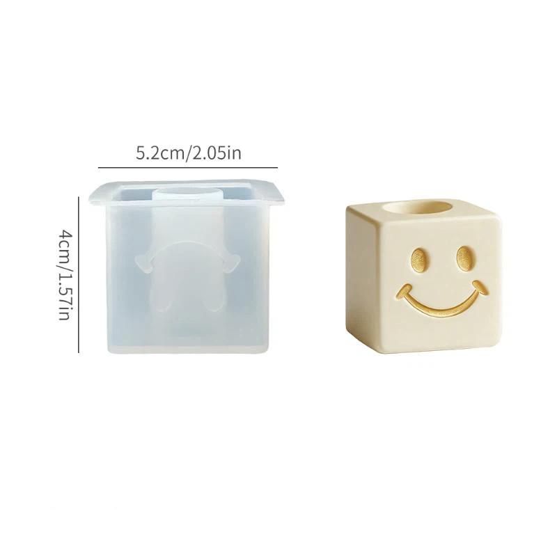 Держатель для пробирок с цветами Силиконовые формы DIY Ручная работа Поднос для вазы Форма для эпоксидной смолы Подсвечник Форма для гипса и цемента