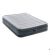 INTEX Matelas 1 Place Et Demie Comfort-Plush Mid-Rise - Lit Gonflable - Pompe Électrique Intégrée - Pour Intérieur - 137x191x33 Cm