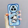 KEYSION Shockproof Case for Realme 14 Pro 5G with Lanyard Soft Silicone Cute 3D Cartoon Doll Phone Cover for OPPO Realme 14 Pro+ 5G