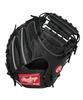 Rawlings PRO EXCEL ELITE Wizard Baseball Glove for Juniors and Kids Throw HOH® #02 (GJ5HW2HJW), Catcher's, Black, 31-inch, Right-Handed