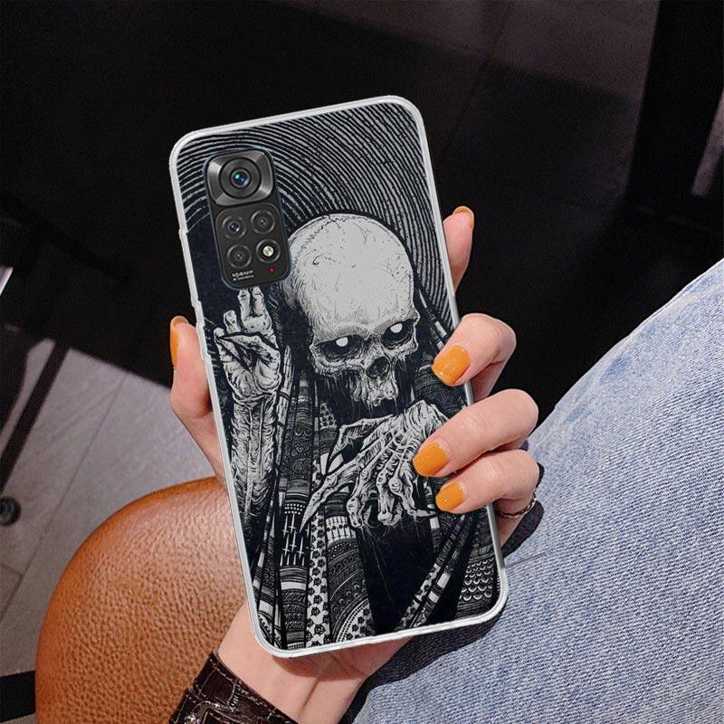 Сатанинский Козел Сатана Дьявол Чехол Для Телефона Для Xiaomi Redmi Note 15 14 13 12S 12 11 Pro Plus 14S 11S 11E 10 10S 11T 5G Персонализированный Cov