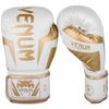 VENUM Elite Boxing Gloves (White/Gold) (10oz)
