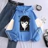 Японское Аниме Клинок Рассекающий Демонов Токито Муичиро Принтованное Худи с Капюшоном Мужское Женское Лоскутное Худи Большого Размера Уличная Одежда Харадзюку Толстовка