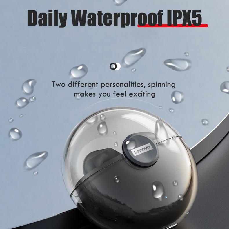 Lenovo LP80 TWS Bluetooth наушники беспроводные наушники спортивные водонепроницаемые гарнитуры игровая музыка сенсорное управление наушники микрофон