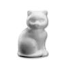 Decorative Object - Rayher - Polystyrene Cat - White - Mixed