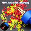 1set Pellet Bait Bander and Bands for Carp Coarse Fishing Bands - Pellet Bait Bander Tool for Carp