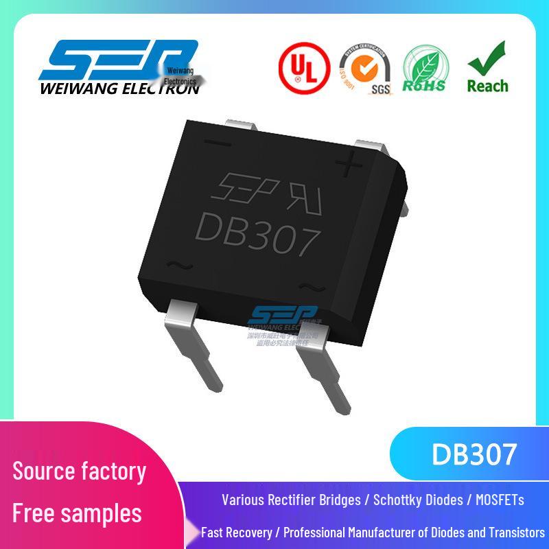 SEP DB307 DB 3A 1000V Through-hole Rectifier Bridge