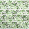 Cotton Flex Green Fabric Valentine Love Heart Sewing Fabric By The Yard Printed Diy Clothing Sewing Supplies 40 Inch