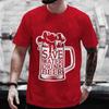Funny Graphic Tops Men T Shirt Save Water Drink Beer Clothes Bachelor Party Tees Drinking Team Matching Outfit Streetwear