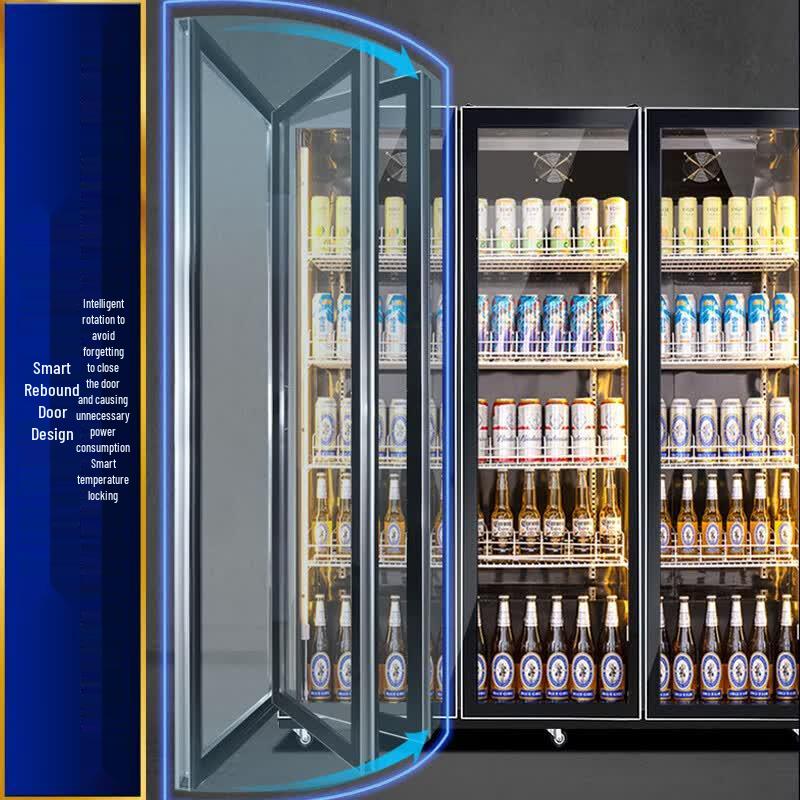 XILEN Commercial Beverage Display Cooler