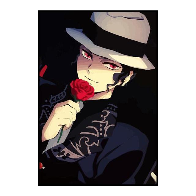 Убийца Демонов, украшение, картина, фреска, постер с персонажами аниме, холст, живопись и настенные художественные принты для детской комнаты, современный домашний декор