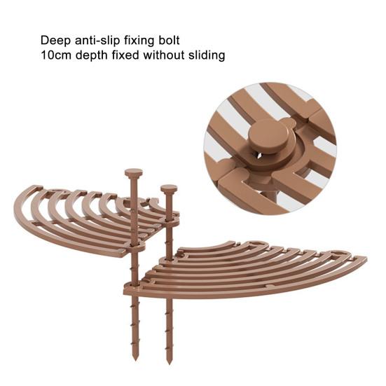 1 Set Plant Pot Grid Reusable Rust-proof ABS Flower Pot Grid Cat Digging Stopper Baby-proofing Supplies for Home