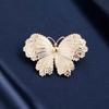 Fashion Butterfly Brooch High-End Femininity Insect Brooch Light Luxury Niche Design Pin Suit Accessories