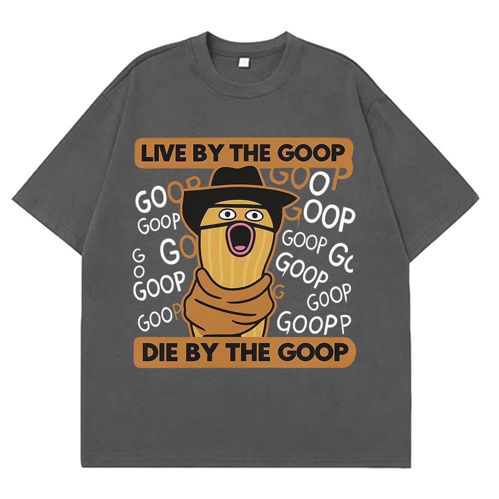 Funny The Burnt Peanut GOOP Fashion Graphics Tees Men Women Harajuku Tshirt Summer Shortsleeved Cotton Loose Hiphop Tshirts