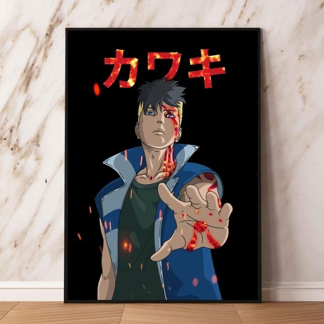 Печать на холсте Каваки Наруто Украшение Плакат Игрушка Высокое качество Искусство Манга Картина Висит