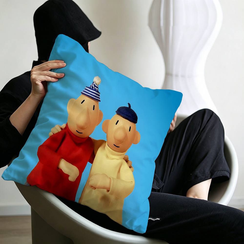 Cartoon PPat Mat Cushion Cover Inches Farmhouse Decor Home Throw Pillow Covers for Couch Decorations