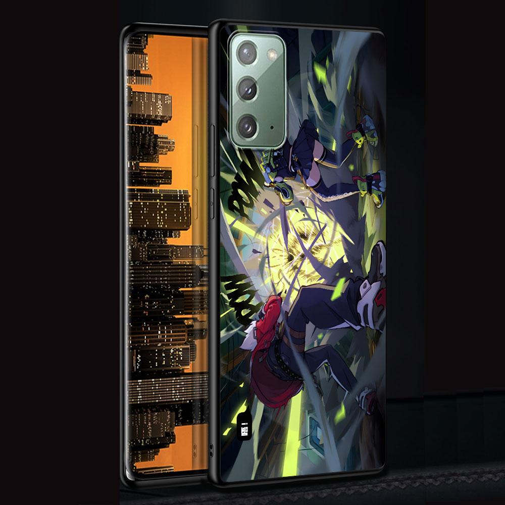 Чехол ZZZ Zenless Zone Zero для Samsung Galaxy Note 20 Ultra 8 10 Lite 9 TPU Чехол для телефона Note 10 Plus Черный Мягкий чехол Funda Capa
