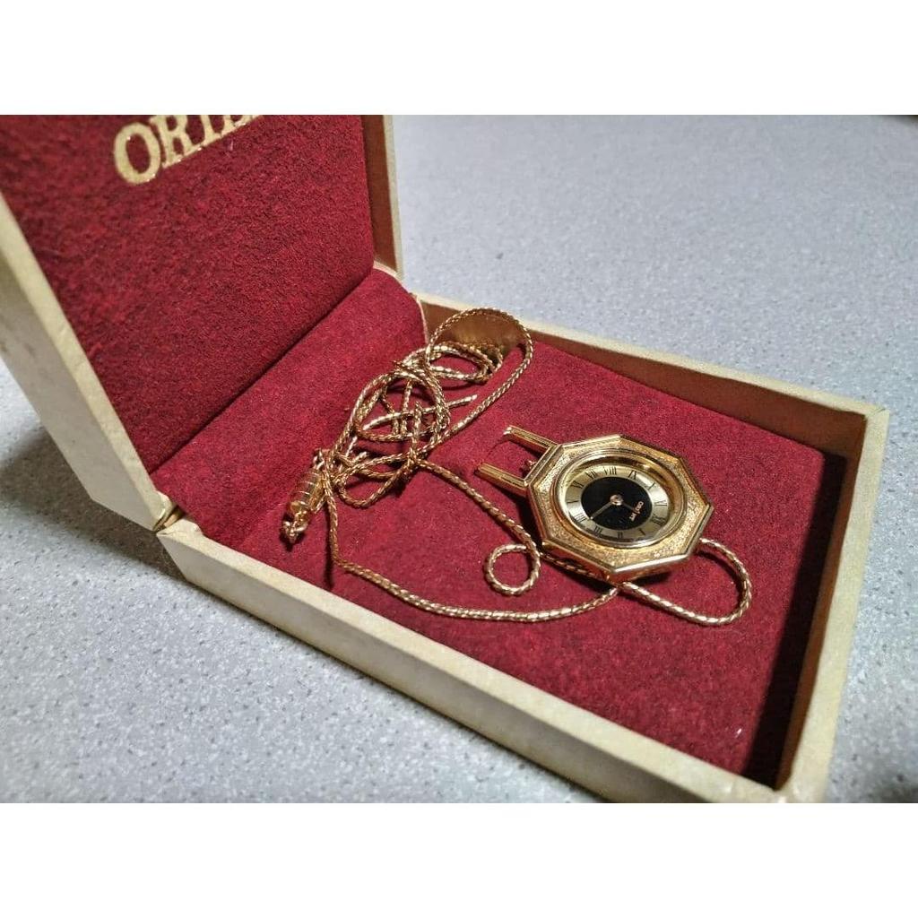 Used orient necklace watch