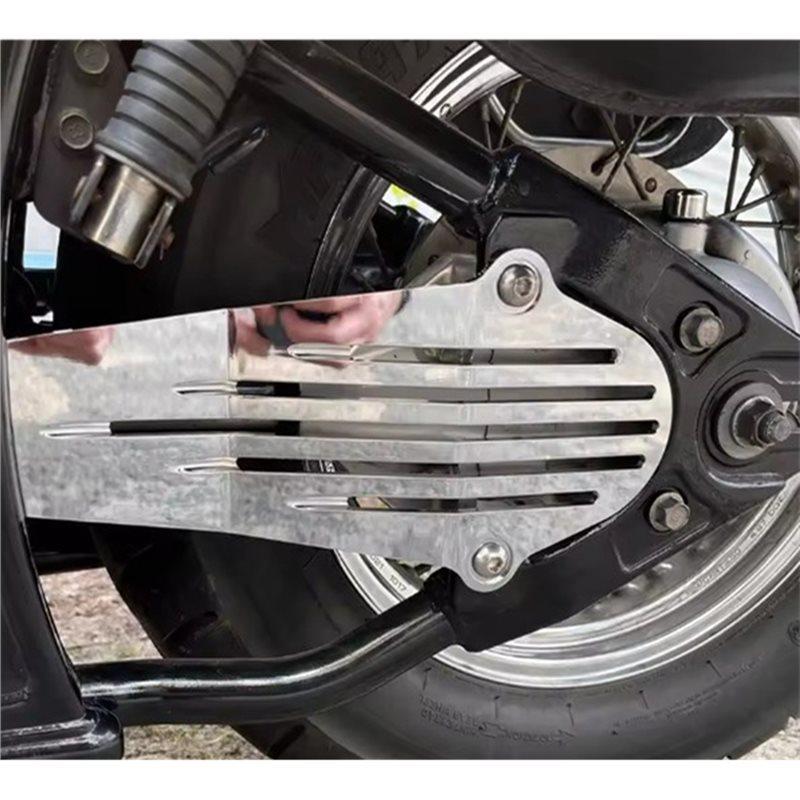 Chrome Skull Drive Shaft Protective Cover For Dragstar V-Star XVS650 1998-2017 XVS1100 1998-2009 Motorcycle