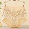 Middle-aged and Elderly High-waisted Large Size Panties Mom Panties Elderly Panties
