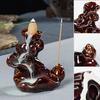 Mini Chinese Style Incense Holder Mountain Stream Ceramic Incense Burner